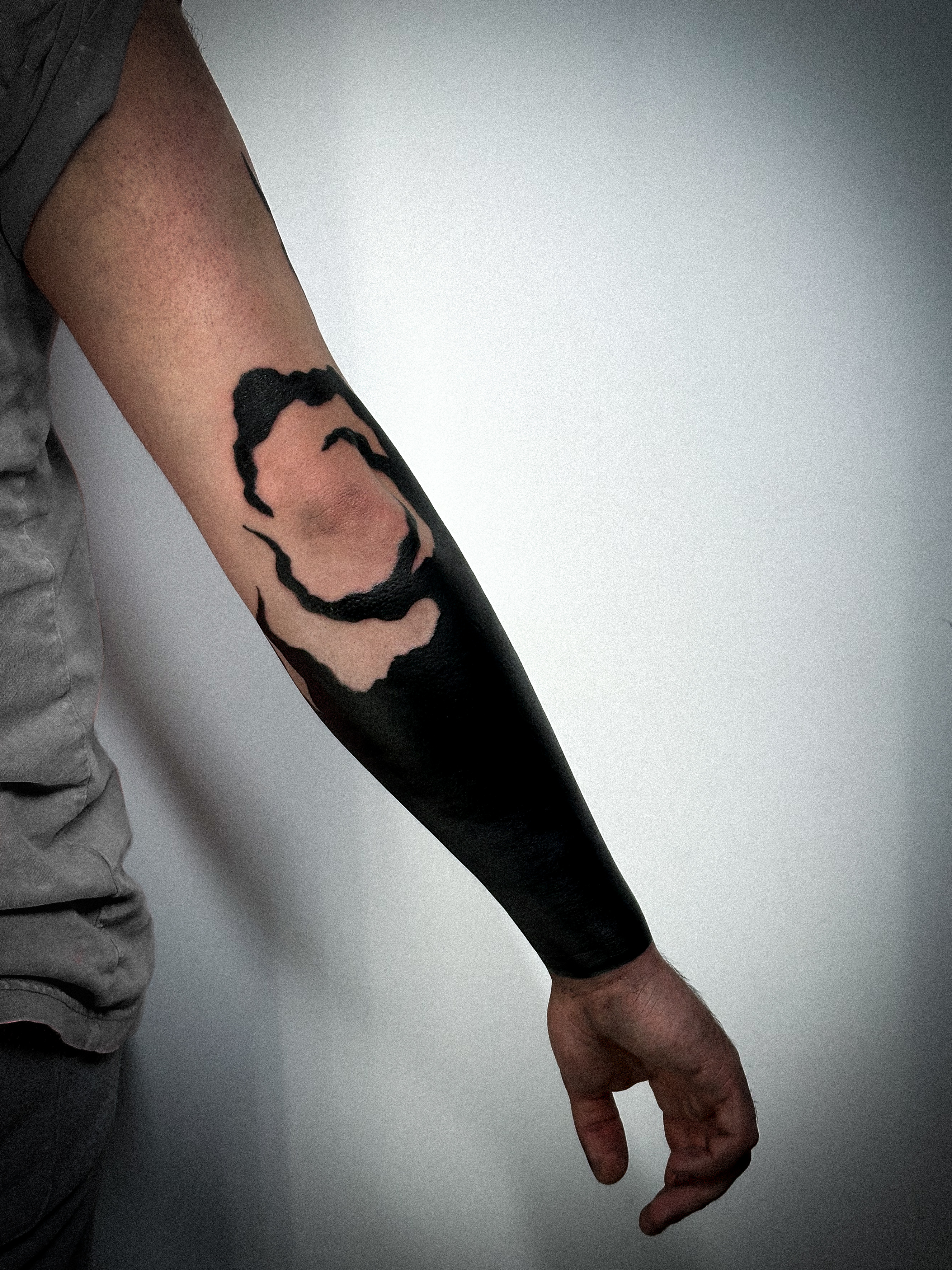 Blackwork tattoo, project 6